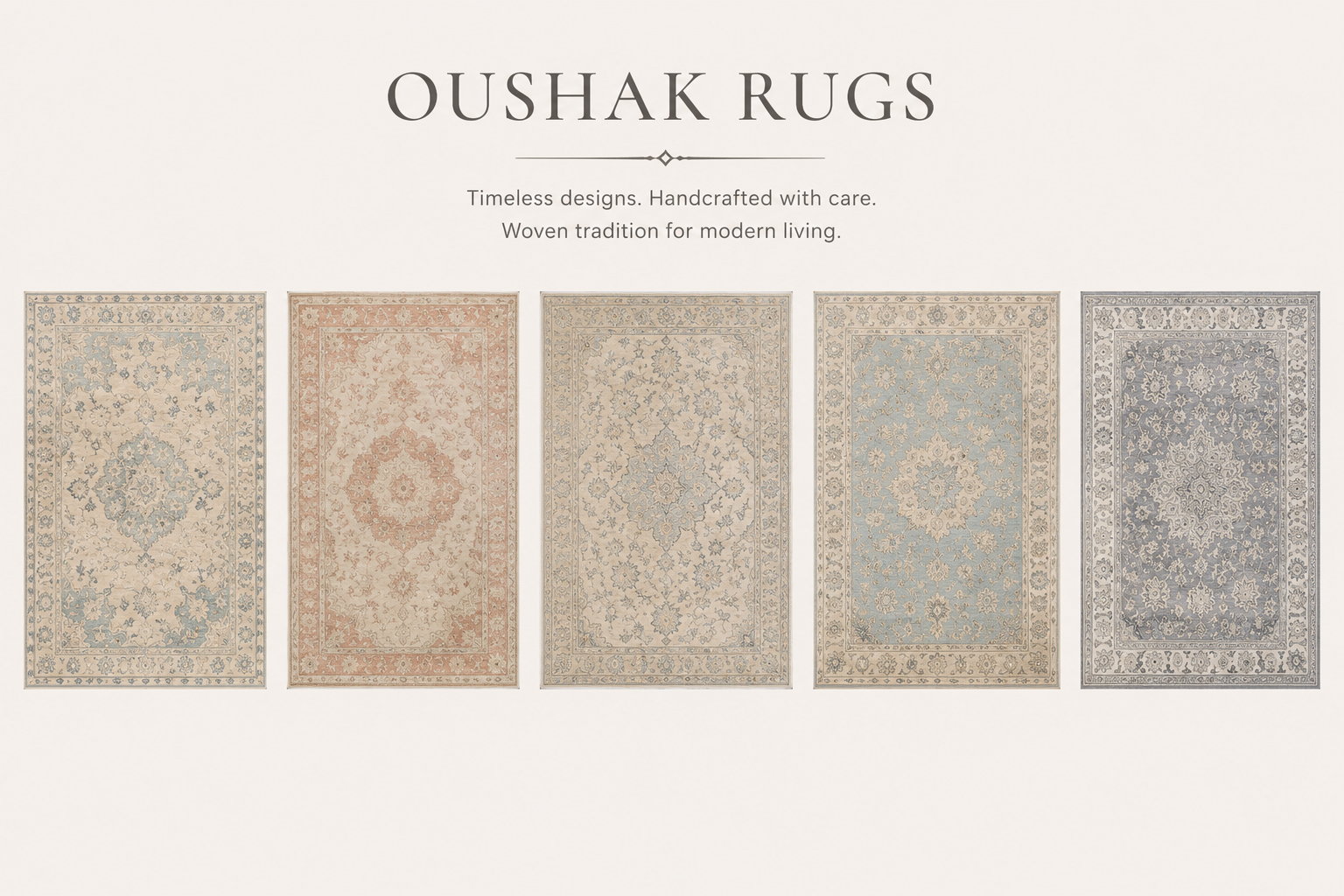 Oushak rugs