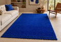 Blue Moroccan Rug | Hand knotted  Wool  area rug, berber  Carpet | Boho Area Rug | Beni Ourain Style  | Custom Sizes Available