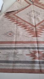 Brown  Southwestern style Rug, 100% wool Navajo rug | 8x10ft, 10x14 rug, oversized grey southwestern rug, native American style  rug