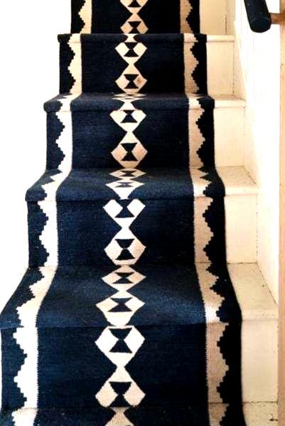 Handwoven Kilim Stair Runner | Geometric Wool Runner | Custom Length Stair Carpet | Southwestern Home Decor, corridor runner,