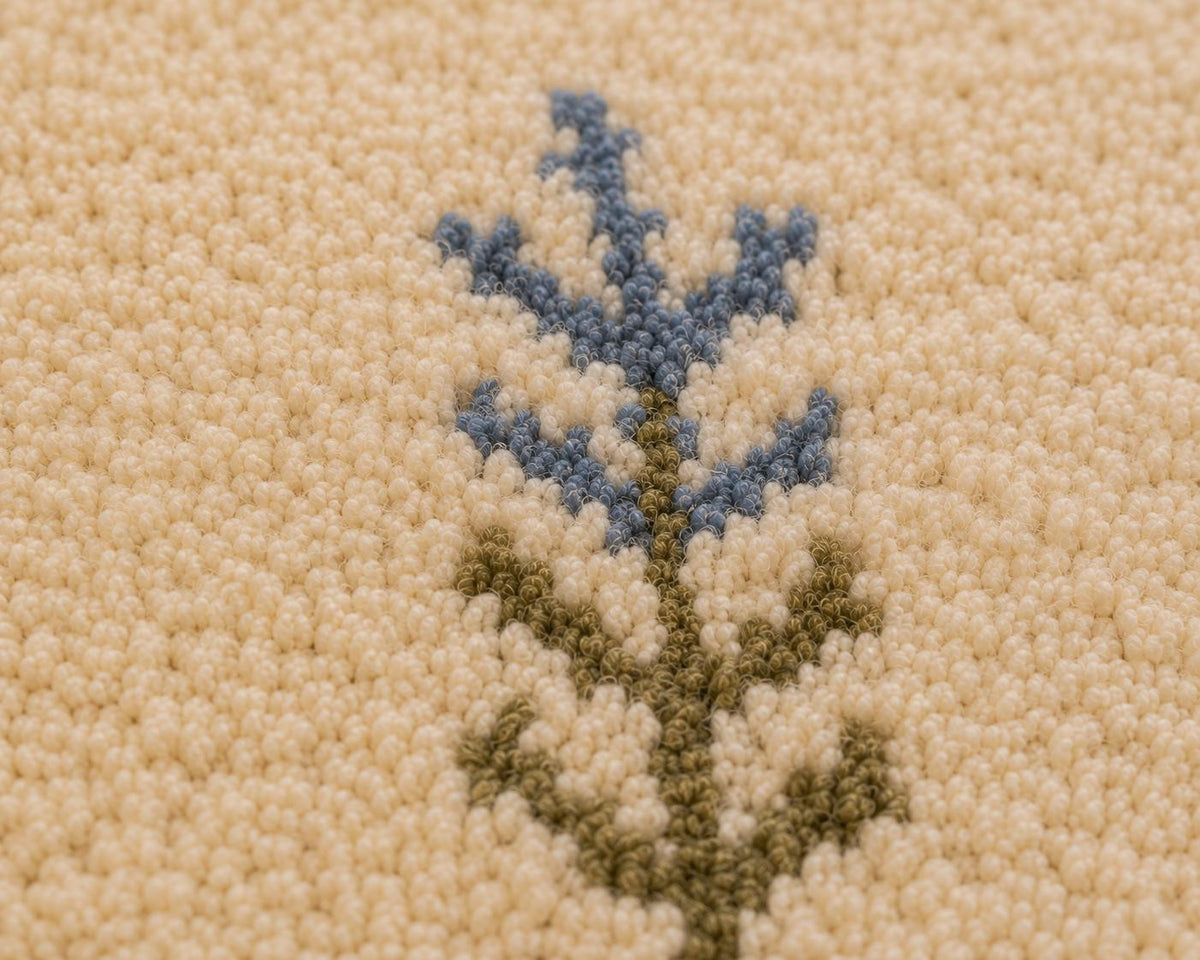 Hand-Knotted Gabbeh Wool Rug – Persian Tribal Thick Pile Rug, Olive/Sage Green