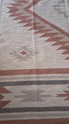 Brown  Southwestern style Rug, 100% wool Navajo rug | 8x10ft, 10x14 rug, oversized grey southwestern rug, native American style  rug