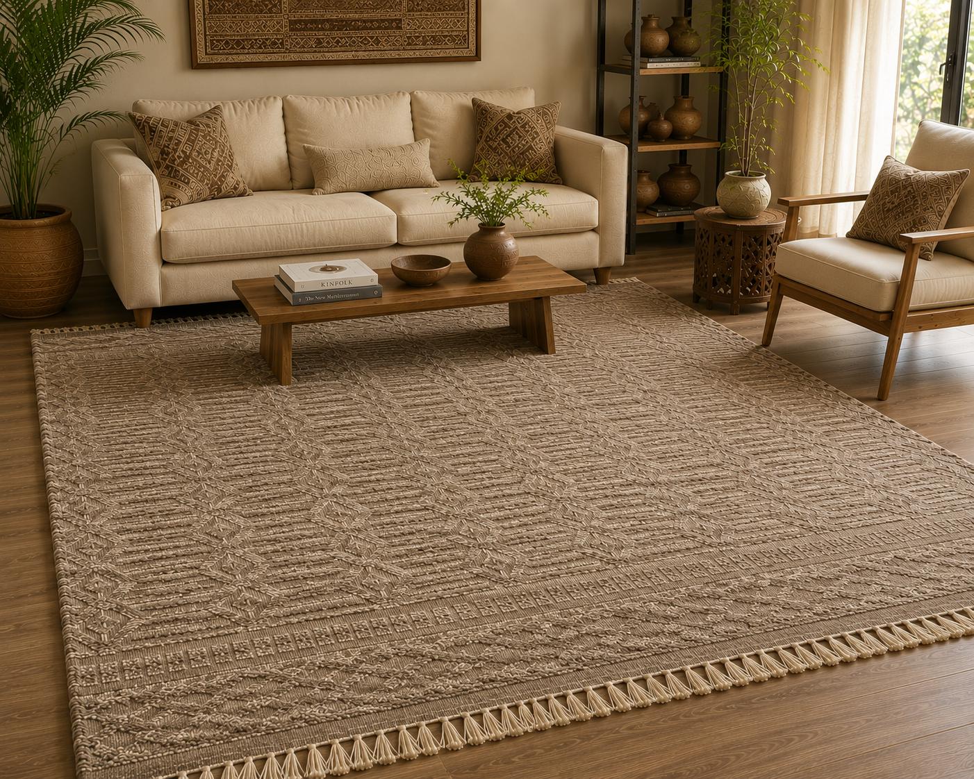 hand knotted wool rug, Handmade Contemporary Rug, modern  Bedroom Living Room Rug,   soft pile Carpet, Custom color rug