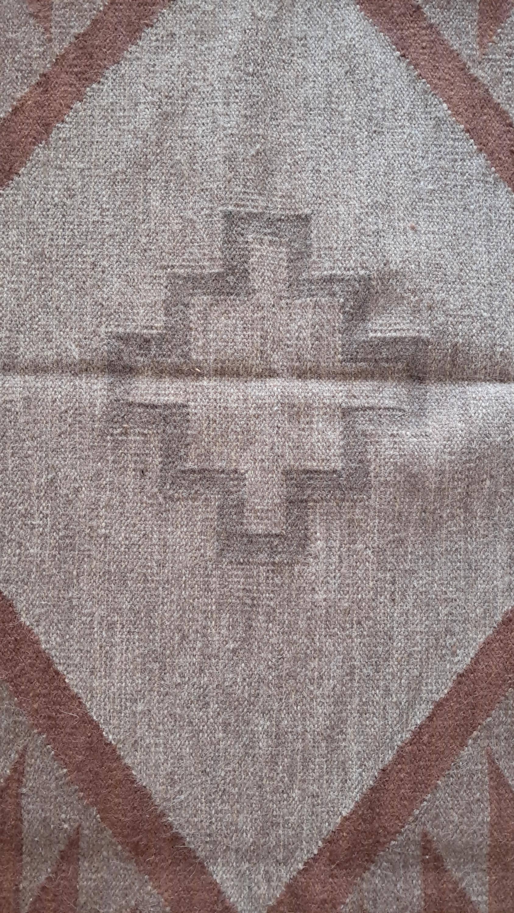 Brown  Southwestern style Rug, 100% wool Navajo rug | 8x10ft, 10x14 rug, oversized grey southwestern rug, native American style  rug