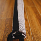 Handwoven Black and White Kilim Rug: Boho Throw, Cotton Accent