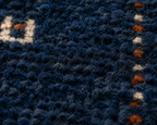 Hand Knotted blue Gabbeh Wool Rug – Traditional & Modern Area Rug