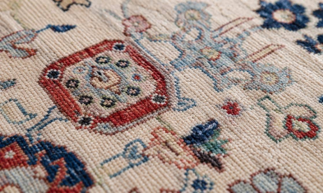 Traditional Mamluk Style Rug, Ziegler Inspired Rug, Traditional Oriental Rug / Hand Knotted Wool Rug / Persian Style