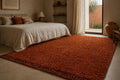 Brown Moroccan berber  Rug | Hand knotted Wool shagy Carpet | Boho Area Rug | Beni Ourain Style  | Custom Sizes Available