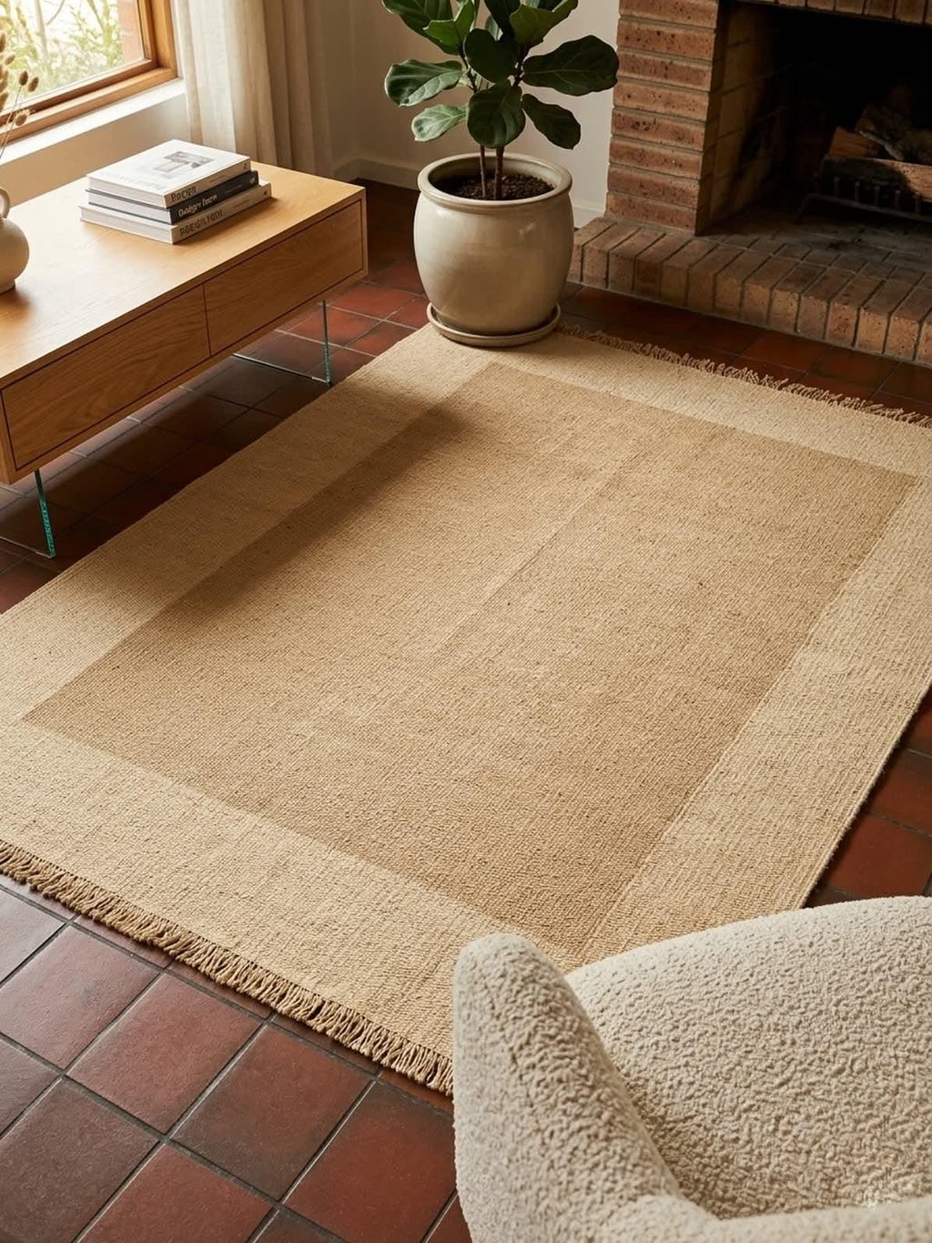 Taupe and beige  Wool Kilim Rug, Handloom wool Area Rug, Rustic Boho Wool Rug, wabi sabi style  Bedroom Living Room Rug