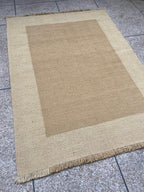 Taupe and beige  Wool Kilim Rug, Handloom wool Area Rug, Rustic Boho Wool Rug, wabi sabi style  Bedroom Living Room Rug