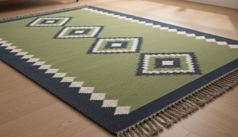 Green Kilim Runner Rug, Kitchen Corridor Runner, Hallway Runner Rug, Blue Green Tribal Runner, Long Hallway Carpet, 3x12 Runner Rug