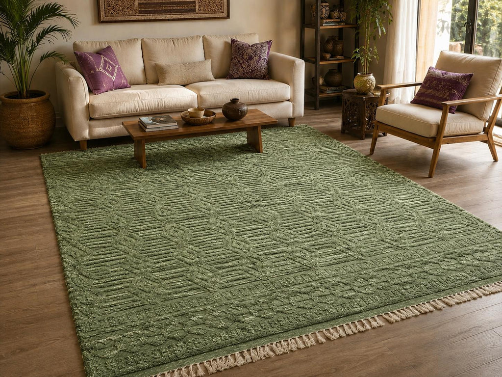 hand knotted wool rug, Handmade Contemporary Rug, modern  Bedroom Living Room Rug,   soft pile Carpet, Custom color rug
