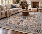 Traditional Mamluk Style Rug, Ziegler Inspired Rug, Traditional Oriental Rug / Hand Knotted Wool Rug / Persian Style